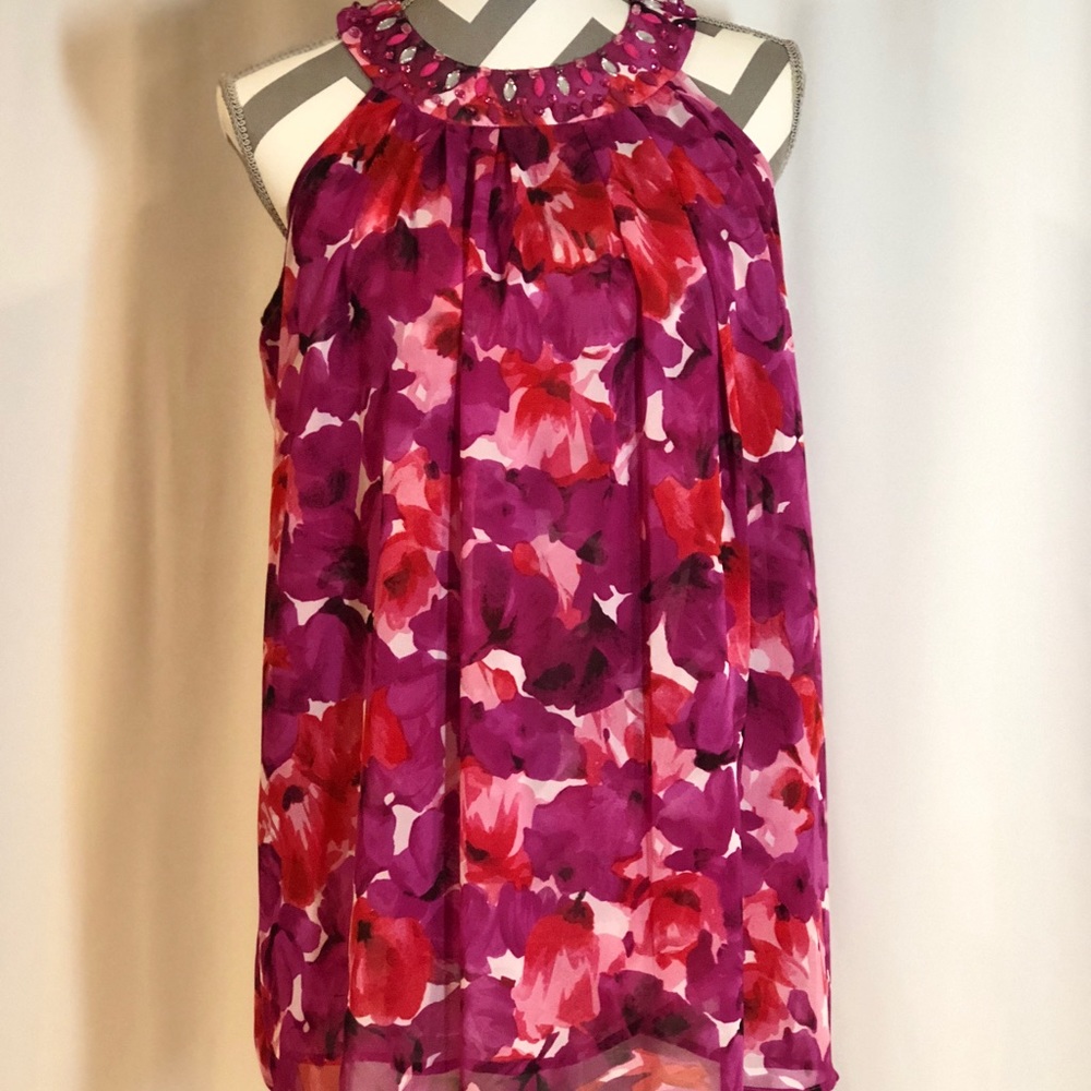 Adrienne Vittadini Sleeveless Blouse